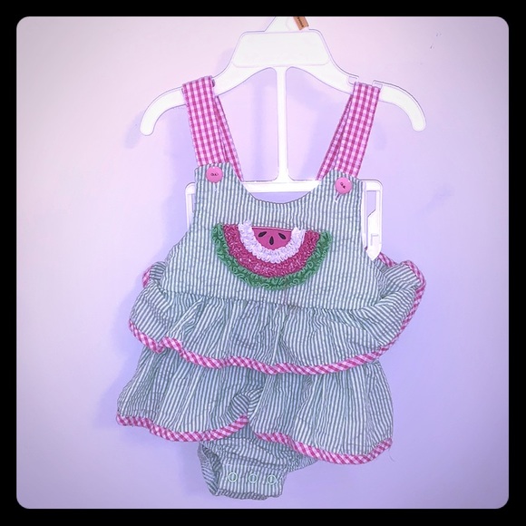 Nannette Other - Nannette Baby Watermelon Onesie 9M